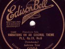 78rpm Edison Bell: Anderson Tyrer: Tschaikowsky
