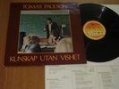 TOMAS PAULSON kunskap utan vishet LP rare samba SWEDEN