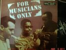 Stan Getz - For Musicians Only - Orig. Verve Mono DG