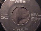 The Flies 45 STARVING ARTISTS Nothin To Lose RARE PUNK