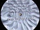 BARBARA GOULD 1, KEEP TECHNO CRAP Spiral tribe