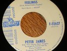 1963 Northern Soul 45 - PETER JAMES  Feelings - LIBERTY