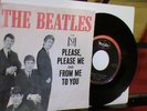 BEATLES PLEASE PLEASE ME VJ-581 45 SLEEVE OVAL VEE JAY