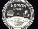 Edison Electric Diamond Disc #52565 - Golden Gate Orch.