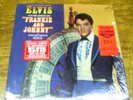 Elvis Presley Frankie and Johnny LP with sticker
