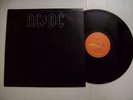 AC/DC BACK IN BLACK ALBERT AUSTRALIA PROMOTIONAL LP