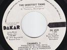 CHANNEL 3 The Sweetest Thing NORTHERN SOUL 45 crossover