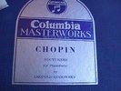 columbia Masterworks CHOPIN NOCTURNES-GODOWSKY *7 78's