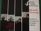 Henryk Szeryng -4 GREAT VIOLIN CONCERTOS - MERCURY 3 LP