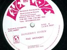 PAD ANTHONY - DANGEROUS SYSTEM - OG UK LIVE&LOVE 12CLIP