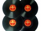 4 ODEON 78 RPM RECORD, ARABIC, 1930s, Omar Zeenni etc.