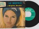 BOF OST LE MEPRIS J.L GODARD BRIGITTE BARDOT FRENCH EP