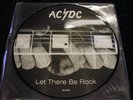 AC / DC Let There Be Rock Picture LP Import PROMO