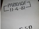 kbd/synth/rare dutch punk.-PARKHOF-(1981)   hear (((