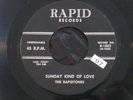 The Rapidtones Sunday Kind RARE DOO WOP 45 EX
