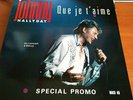 Johnny HALLYDAY maxi 45T Que je t'aime Live