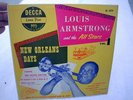 LOUIS ARMSTRONG & ALL STARS JAZZ 33 TEN INCH LP RECORD