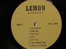 BEATLES GET BACK LEMON RECORDS 33 LP EX VERY RARE