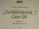 ARCHIV SAPM ED1 BACH WELL TEMPERED I KIRKPATRICK 2LP NM