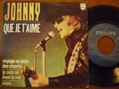 JOHNNY HALLYDAY - QUE JE T´AIME- RARE PORTUGAL 7 EP