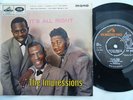 The Impressions, Its all right EP, soul, mod
