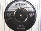 The Crests-Guilty-London9671 in EX Condition.