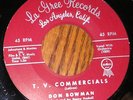 1961 CA Rockabilly 45 - DON BOWMAN - La Gree #704