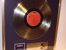 ABBA Gold goldene Schallplatte gold record