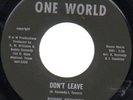 Buddy Kennedy Don't Leave Private Soul 45 One World MP3