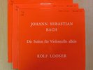 ROLF LOOSER Complet Bach Cello suites 3LP set Swiss