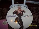 Rare Madonna LP picture disc Who's that girl + Sticker