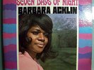 BARBARA ACKLIN 7 DAYS/NIGHT MINT YELLOW LABEL PROMO LP
