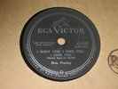 ELVIS PRESLEY I WANT YOU NEED YOU LOVE YOU 78 RPM