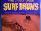 LIVELY ONES SURF DRUMS RARE ORIGNAL '62 DEL-FI MONO LP