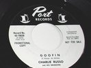 Charlie Russo 45 northern soul mod popcorn promo GOOFIN