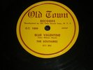 SOLITAIRES Blue Valentine 78 RPM RECORD RARE DOO WOP 54