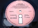 KING CRIMSON IN THE COURT OF THE CRIMSON KING  1st PINK