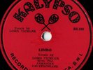 CALYPSO -Jamaica - Lord Tickler 'Limbo / Mango Walk'  E