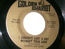 Pa. Soul 45 * Custers Last Band * Couldn't last day Vg+
