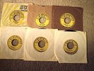 Carl Perkins On Sun 6 Diff 45s Blue Suede Shoes +