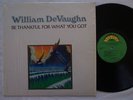 WILLIAM DEVAUGHN Be Thankful ORIGINAL SOUL LP Roxbury