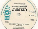 JOHNNY LOGAN HIS FIRST SINGLE FROM 1978 EUROVISION MINT