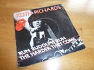 Keith Richards ROLLING STONES Run 45 french Mono SIGNED