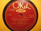 78 JAZZ OKEH LOUIS ARMSTRONG & HIS HOT FIVE