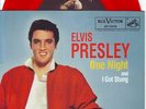 ELVIS PRESLEY One Night & I Got Stung PIC SLV 7 45 NEW