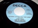 northern soul - larry davis and the marvels   near mint