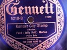 JELLY ROLL MORTON GENNETT 5218 JAZZ 78 RPM V/V+