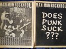 MAXIMUM ROCKNROLL Magazine #12/13-SS Decontrol/Wipers+