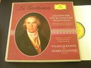 BEETHOVEN COMPLETE Kempff Fournier MINT DGG TULIP 3 LPS
