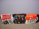 ROLLING STONES (3) 45'S WITH PICTURE SLEEVES